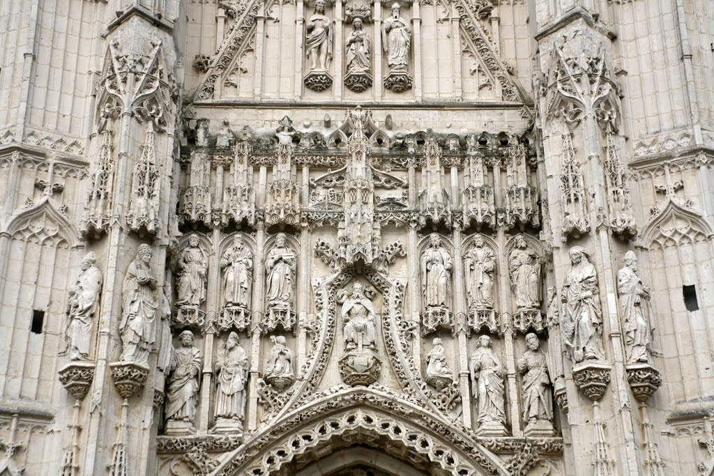 Église Abbatiale, Saint-Riquier, Somme, Picardie, France by Hans Sterkendries