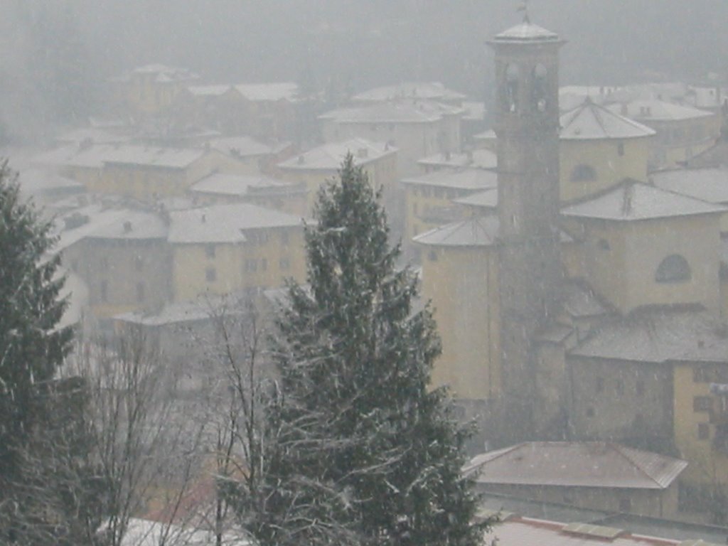 Inverno a San Giovanni Bianco (Centro paese) by lore1983