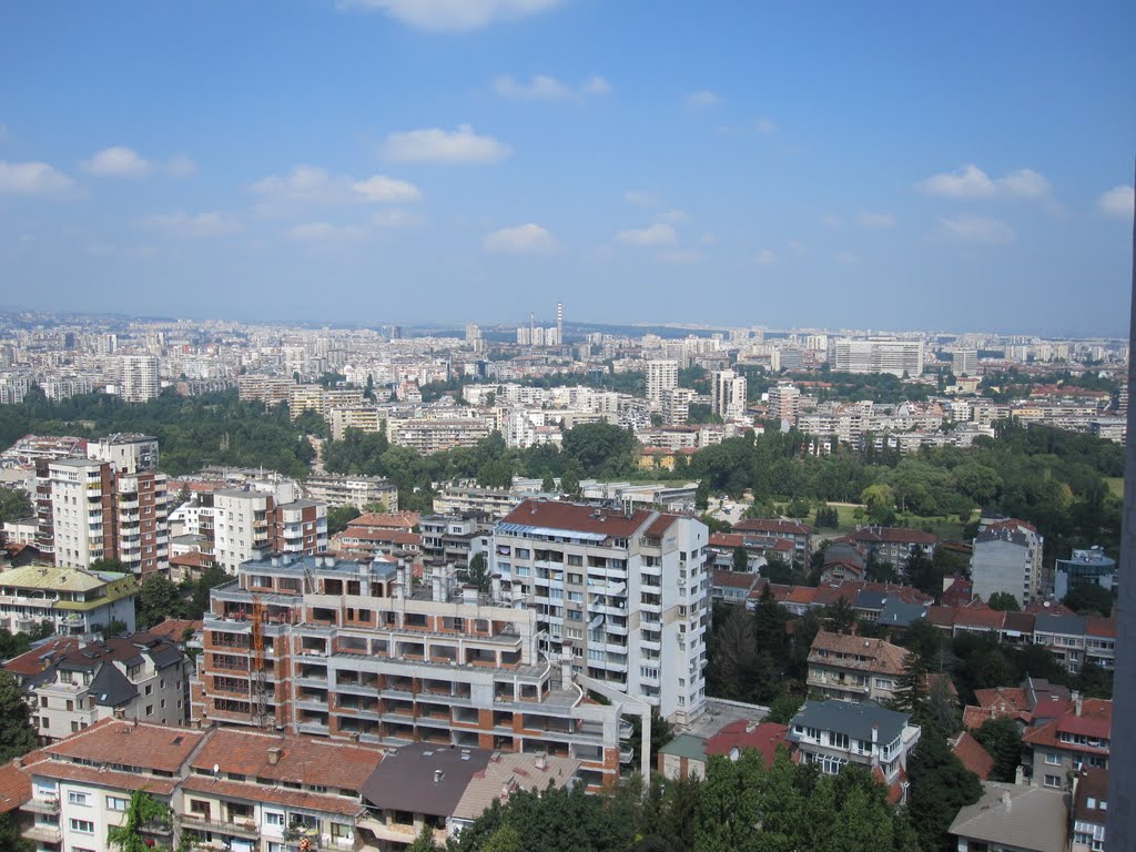 View over Sofia by JJ McClure