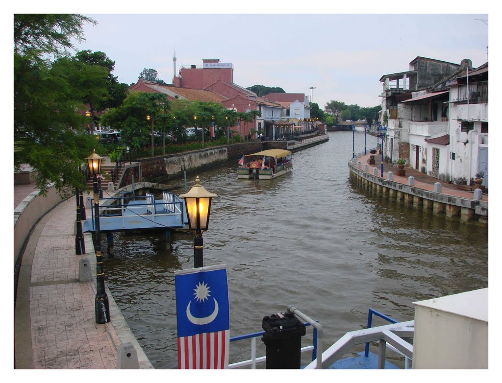 Melaka River by Christof Verboven