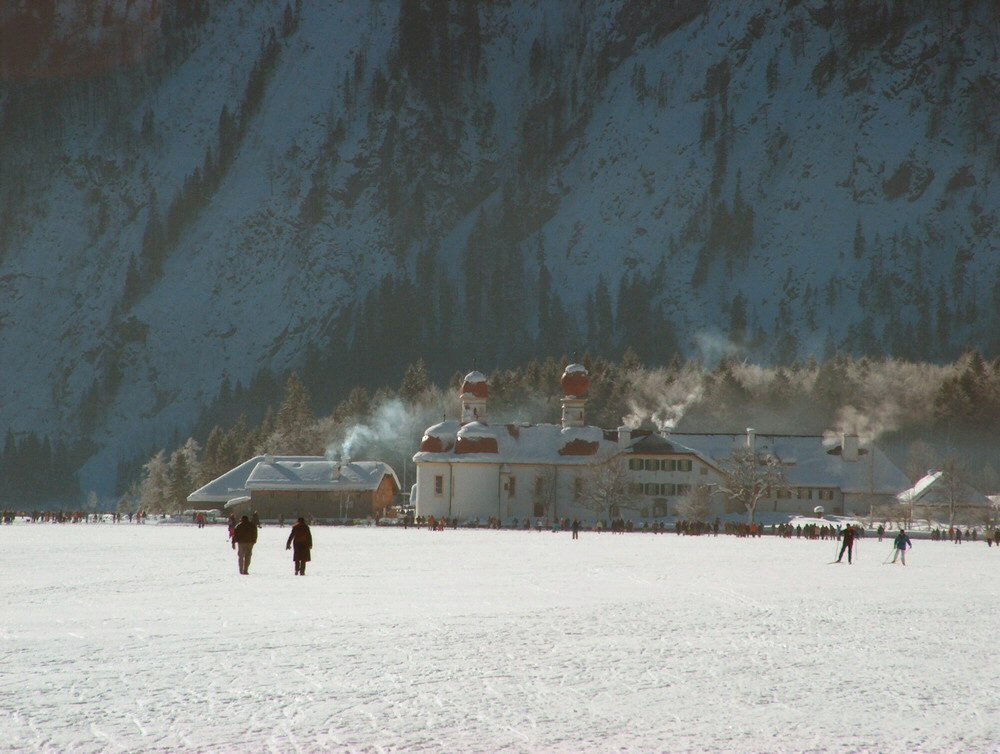 Zugefrorener Königsee, 29.01.2006 by Bergfex1962