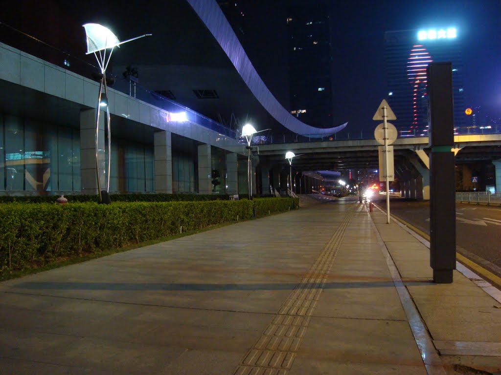 Shenzhen at Night by A J Butler