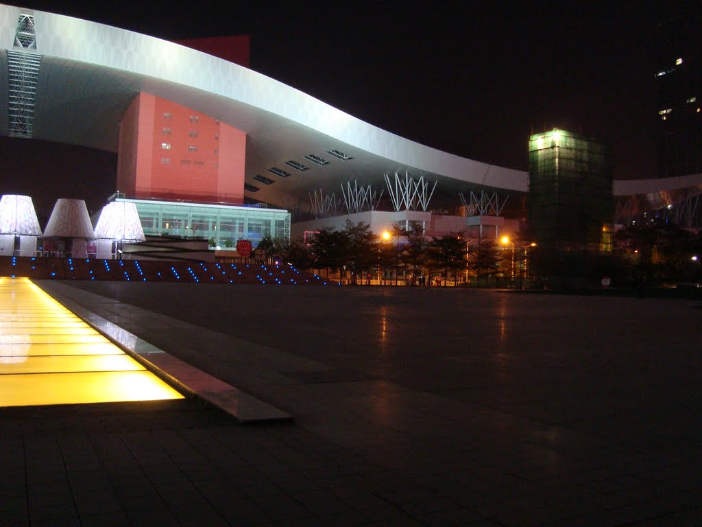 Shenzhen at Night by A J Butler