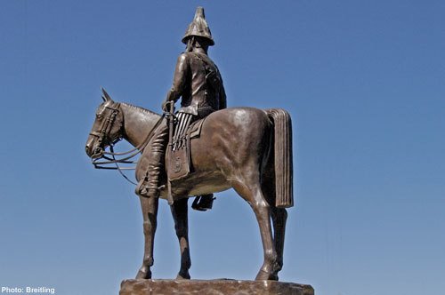 CALGARY: Fort Calgary History Parc, Statue • 08-2006 by hartmut.breitling