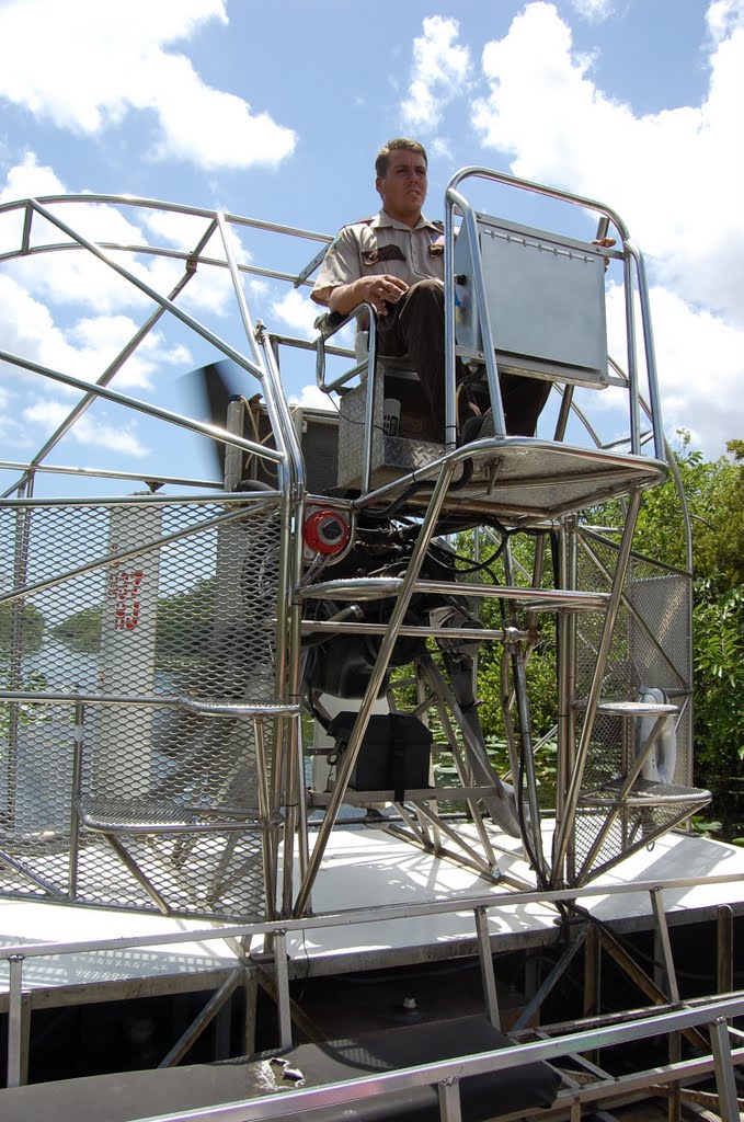 AIR BOAT EVERGLADES o=k by Olive Kirk