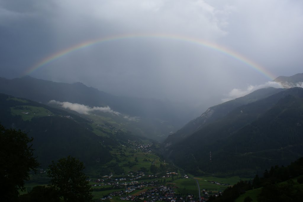 Rainbow above Prutz by SidneyS