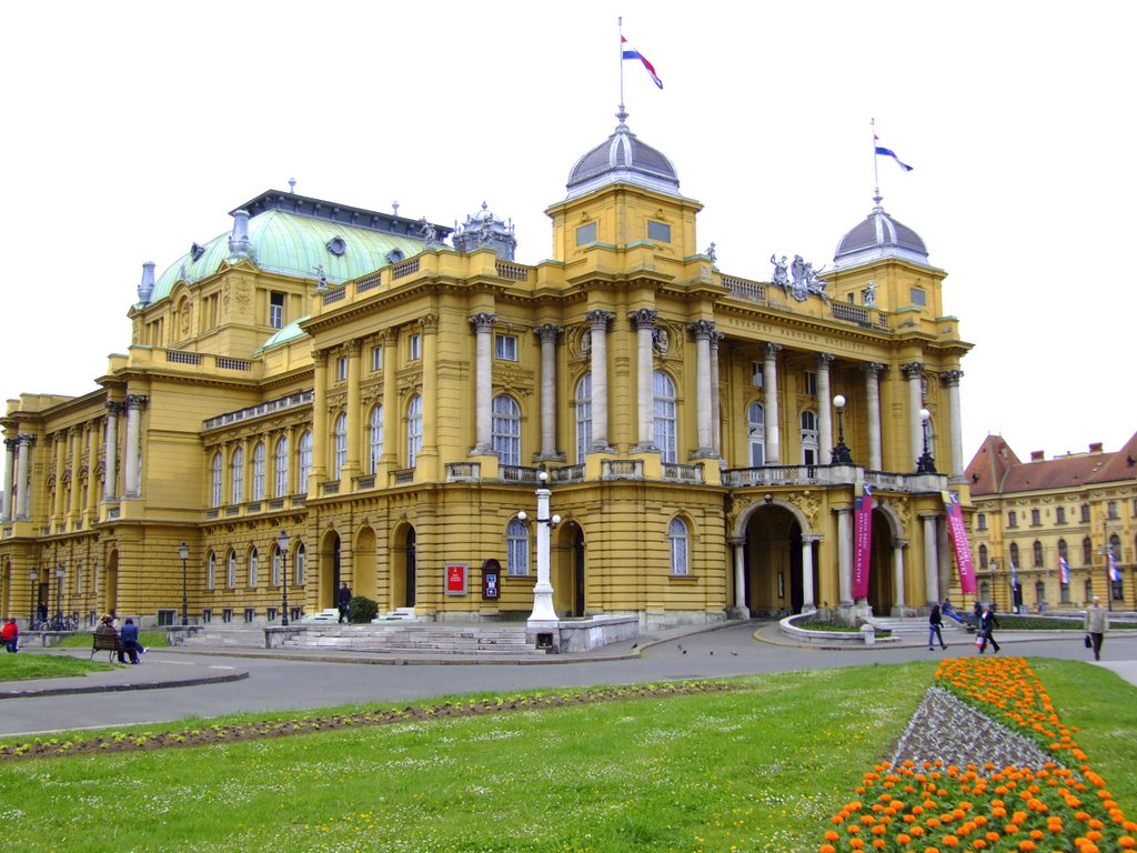 Croatian National Theatre by Marius Tielen