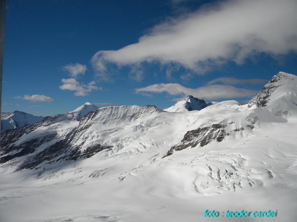 Creasta Rottalhorn, acces pt. Jungfrau by Teodor Cardei