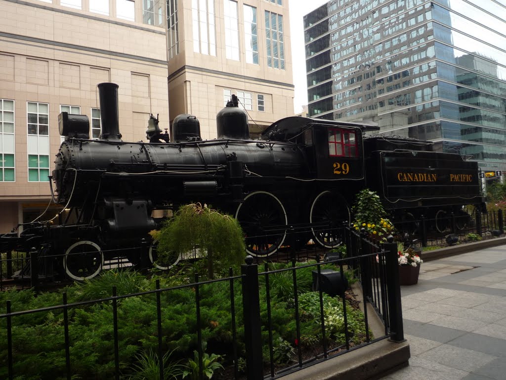 CPR Locomotive #29, Calgary by MaRo