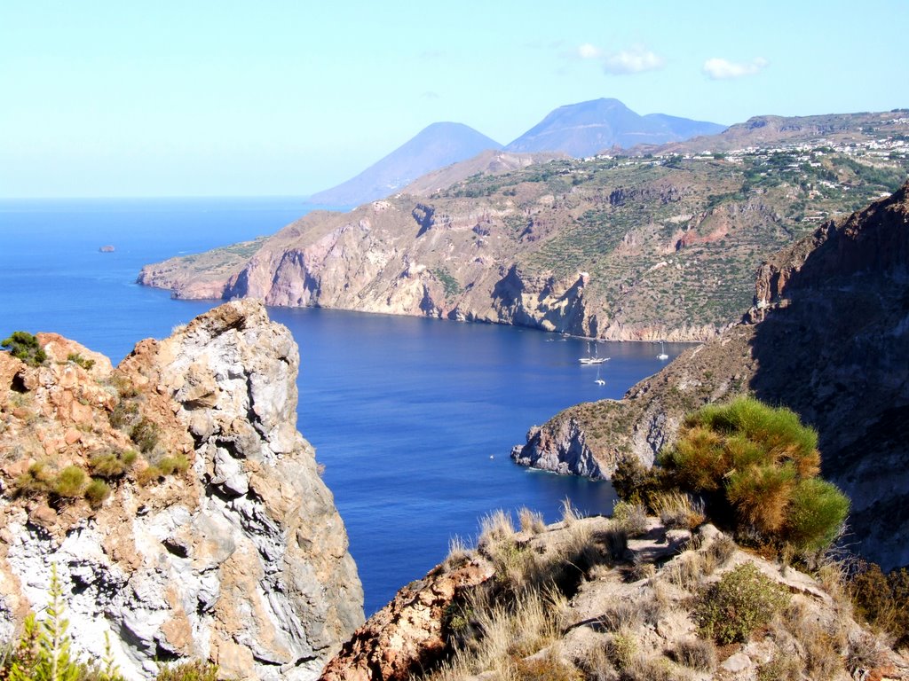 Lipari: Versante SW by Antonio Iacullo