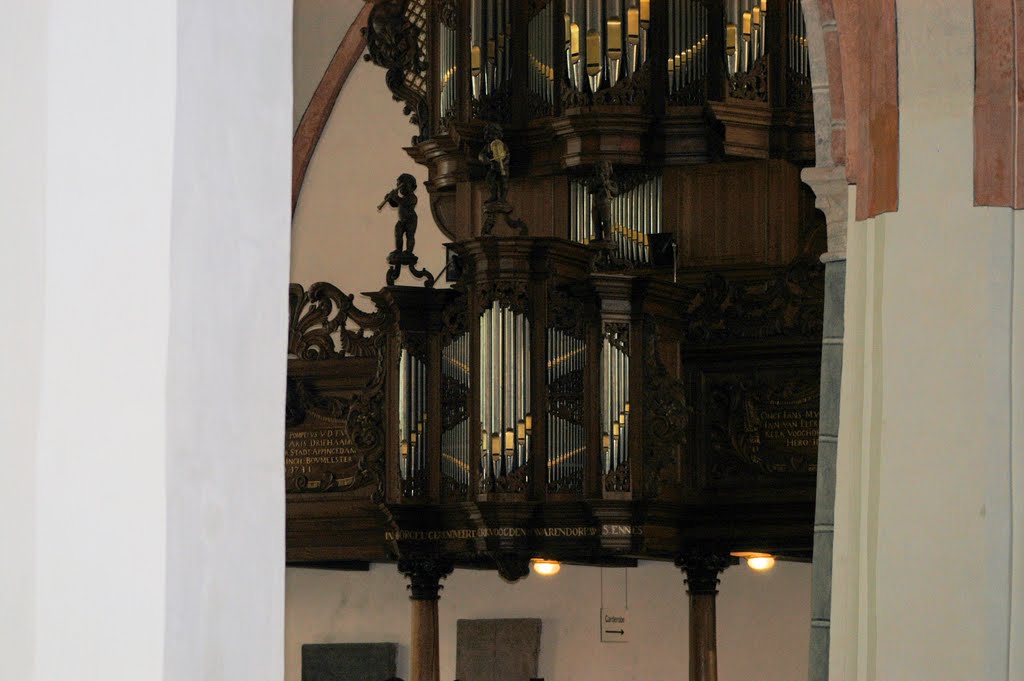 Orgel Nicolaikerk te Appingedam by Netty van der Deen- …