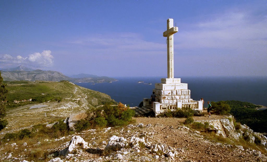 Belvedere sopra Dubrovnik 1989 by paolo polidori