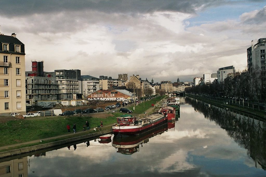 Rennes - pont Malakoff by Jaune from BZH