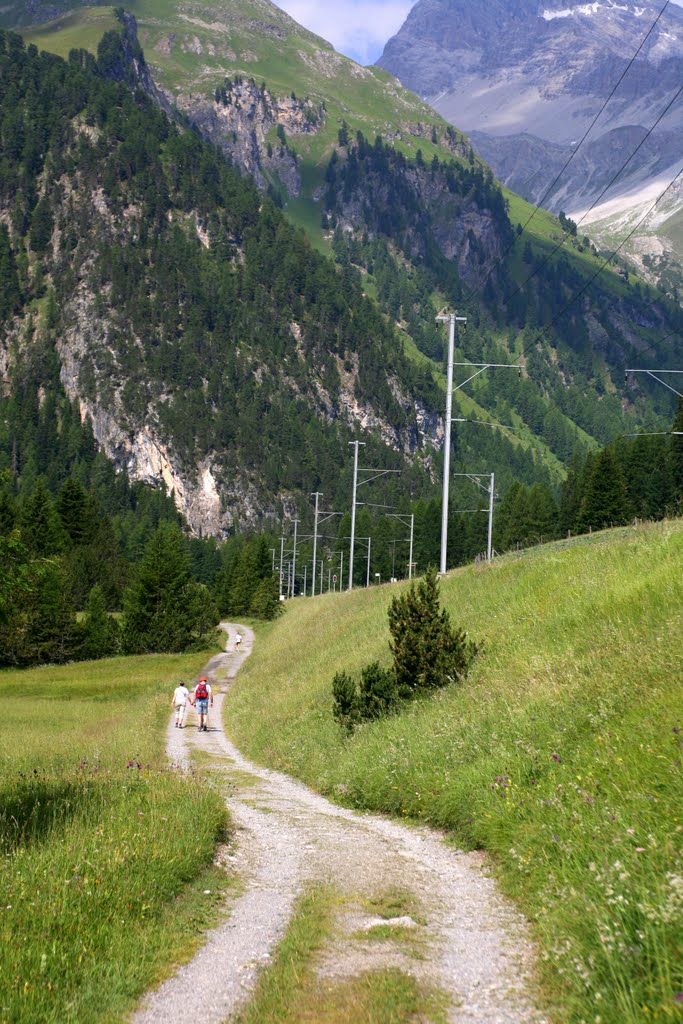 Preda, Bergün, Graubünden, Schweiz by Hans Sterkendries