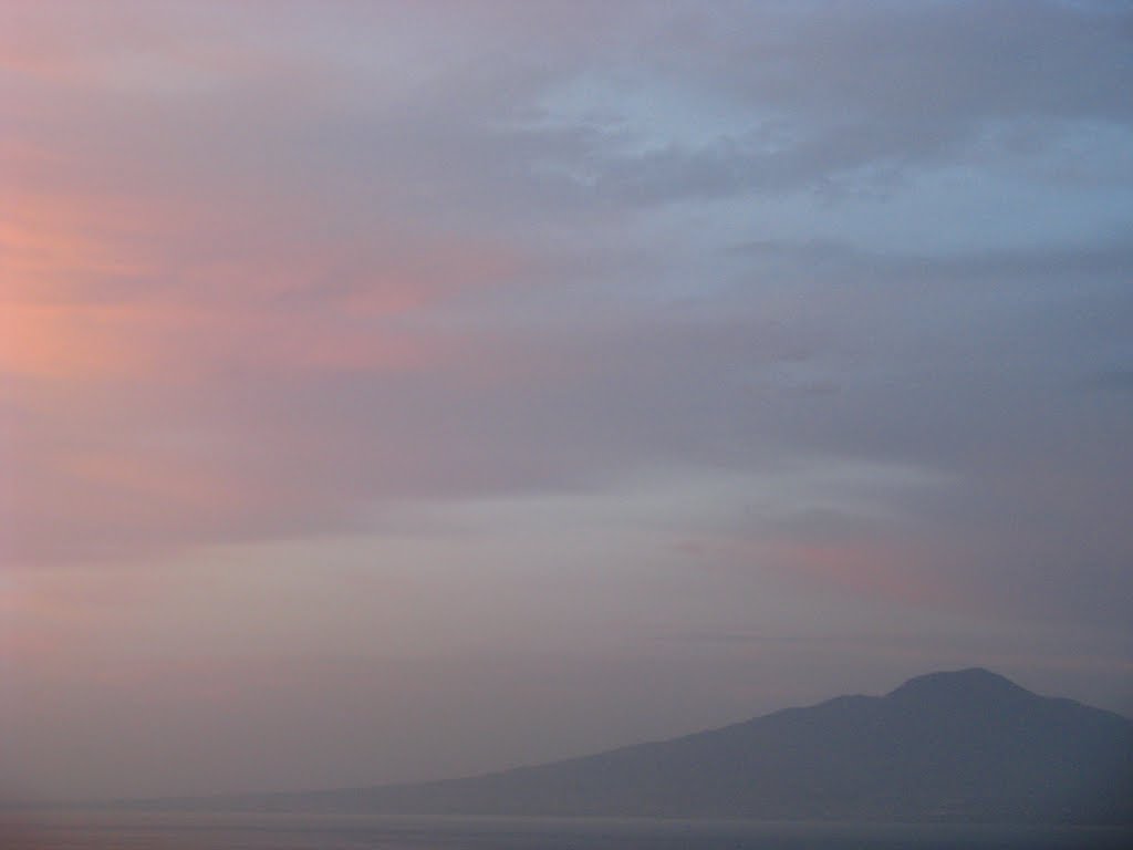 Vesuvius Sunset by Aish Barrett