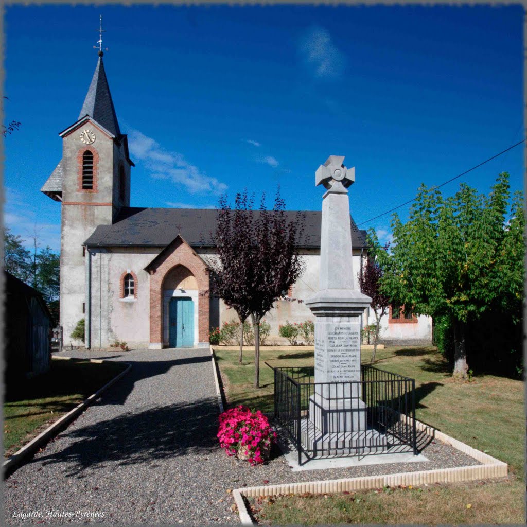 L'église de Lagarde by pjc&co