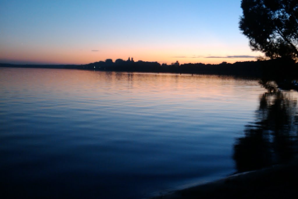 Zachód słońca w Boszkowie/ sunset in Boszkowo by Paweł Krupiej