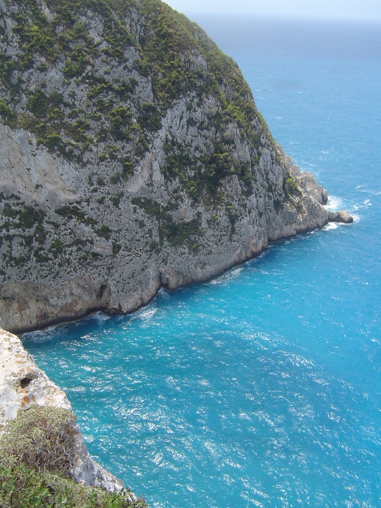 Beautiful water near Navagio by Aleksandar Obradovic