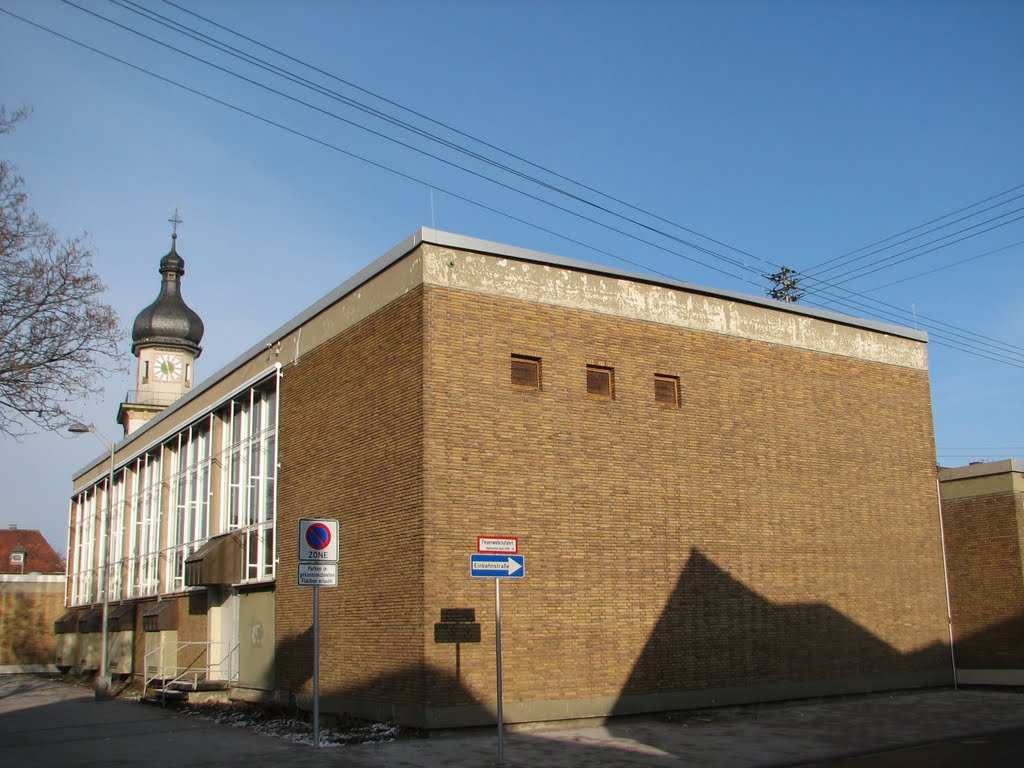 Edigheim Turnhalle am Martkplatz, Ludwigshafen am Rhein by d.s.williams2010