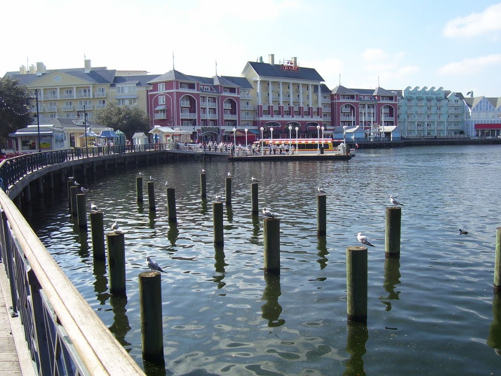 Seagulls at the Boardwalk by aprilisis