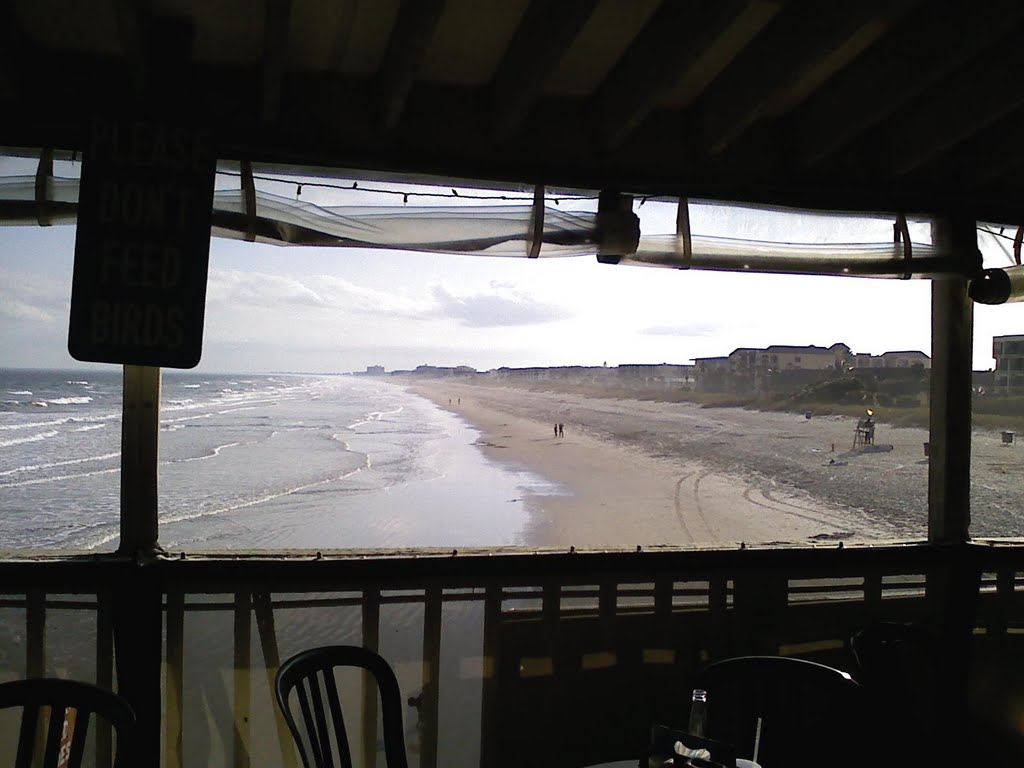 Cocoa Beach Pier Looking South by Brass_Gears