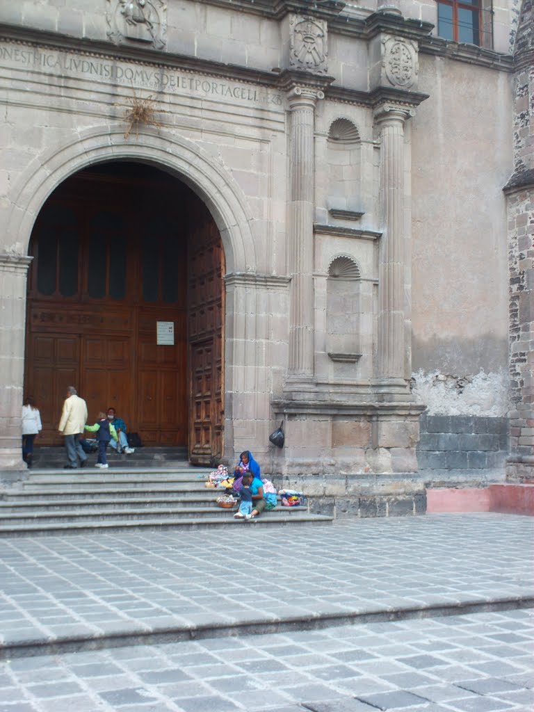 Iglesia San Juan Bautista, Coyoacan, Mexico DF by William Webb