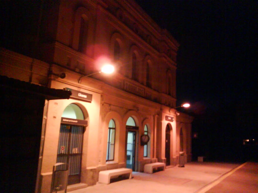 Vista de la estación de madrugada by Albërtûs J