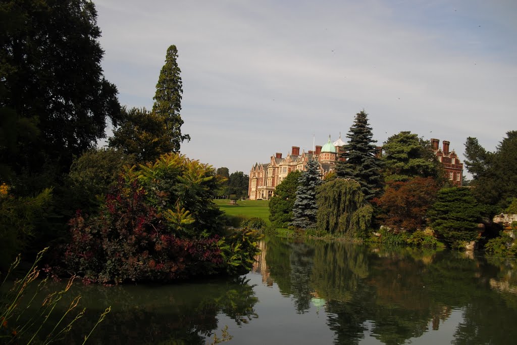 Sandringham House over Small Lake by timpami