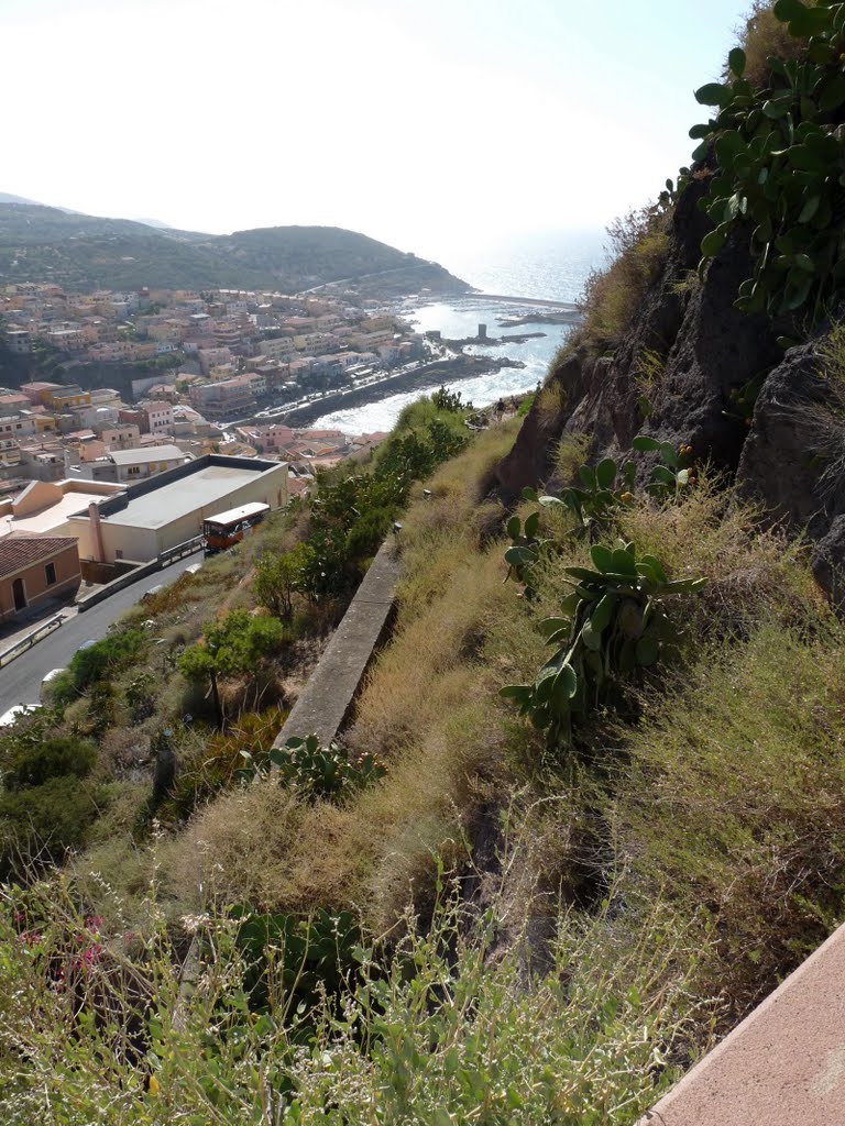 View from the Castelsardo by Hans Kloss