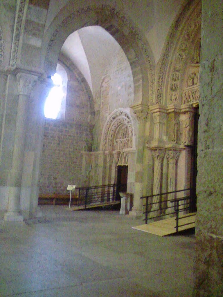 Interior Church La Charite Sur Loire by CarabasRouge