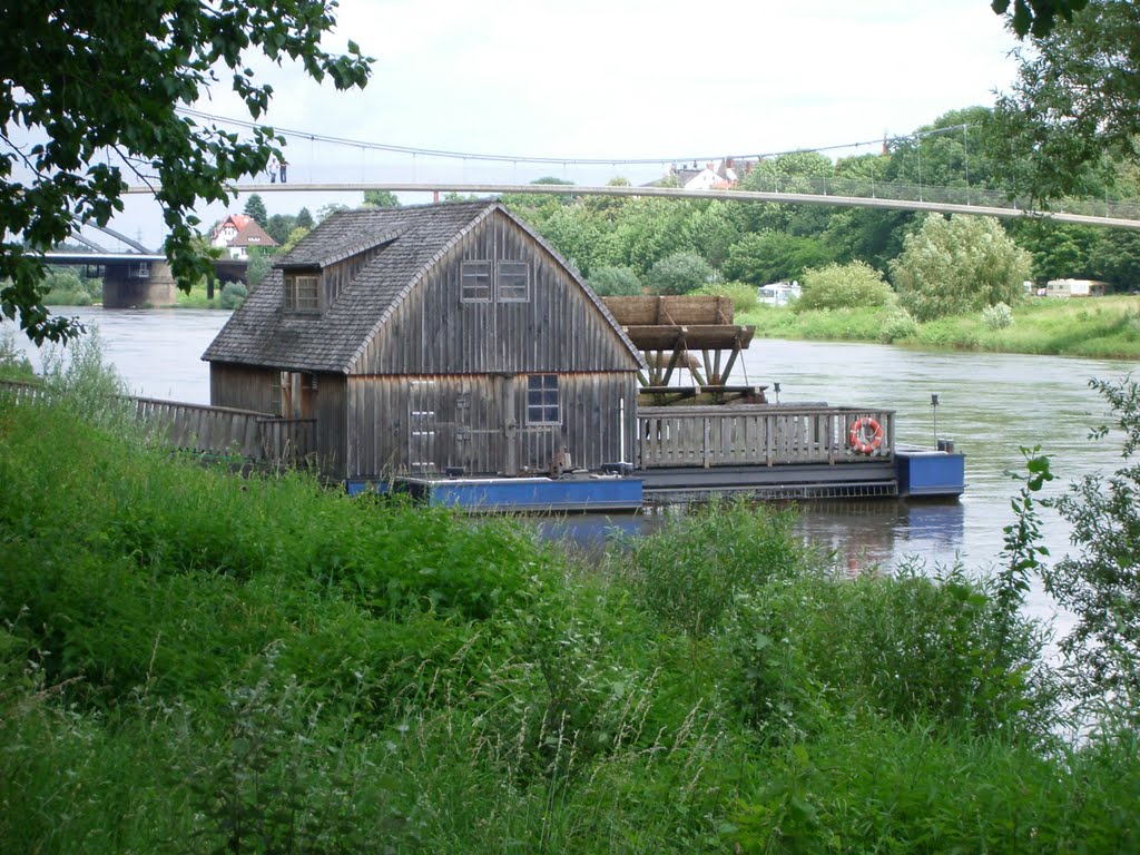 Minden, Westfalen - Schiffmühle an der Weser by Udo S.