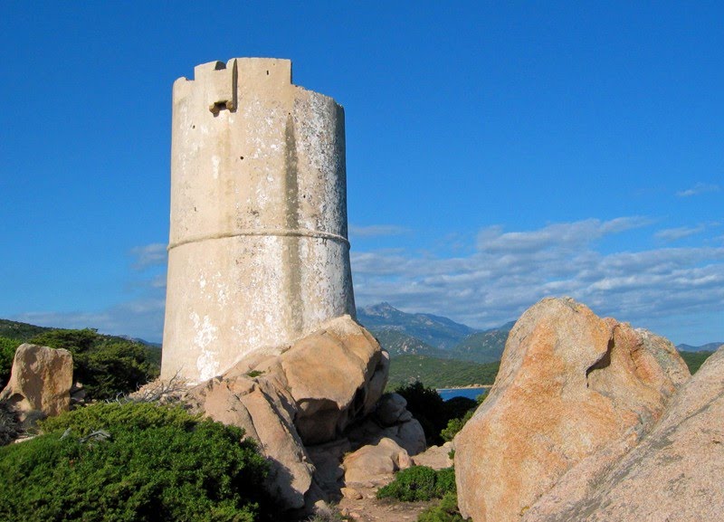 Tour génoise d'Olmeto - Parcours des tours génoises sur Google Earth by Tout sur Google Earth