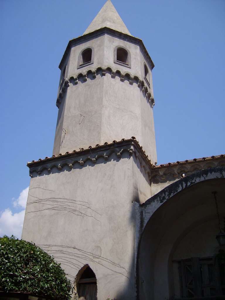 Torre villa cimbrone by Antonio della corte