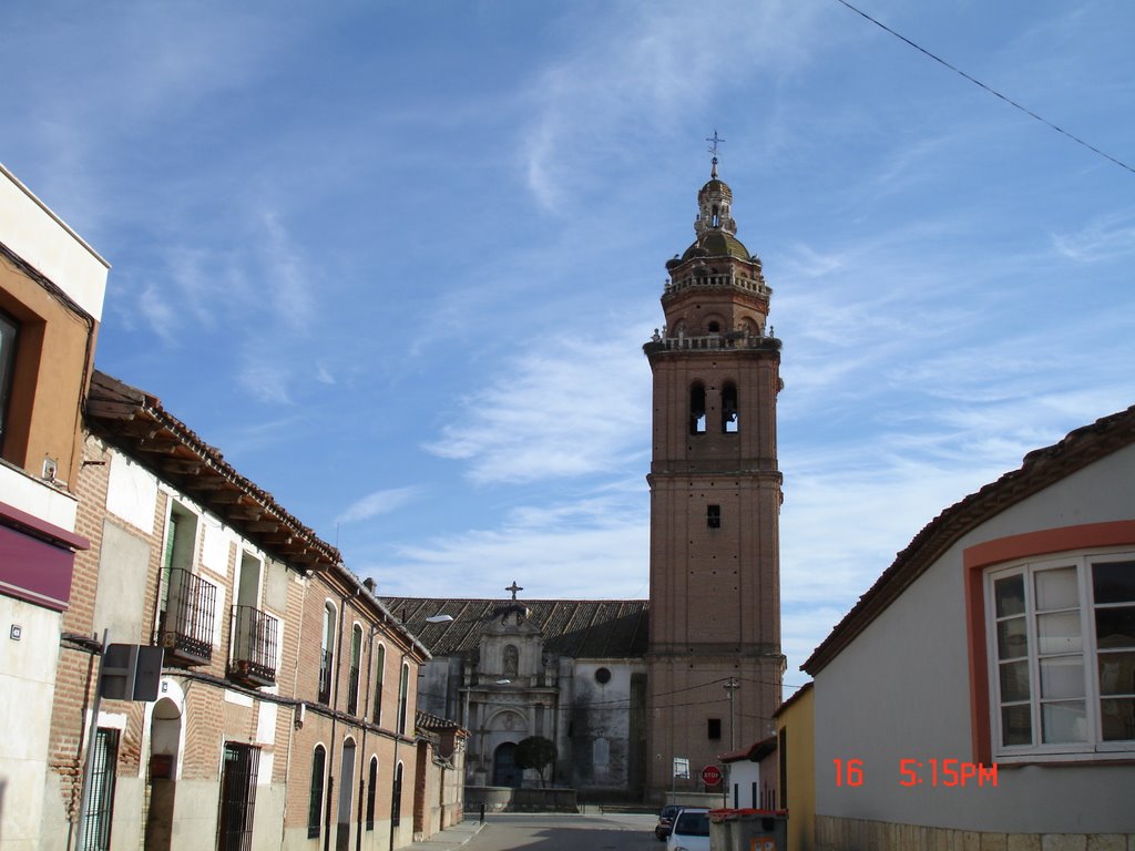 La torre de mi pueblo...llamada LA GIRALDA DE CASTILLA by felipematapozuelos