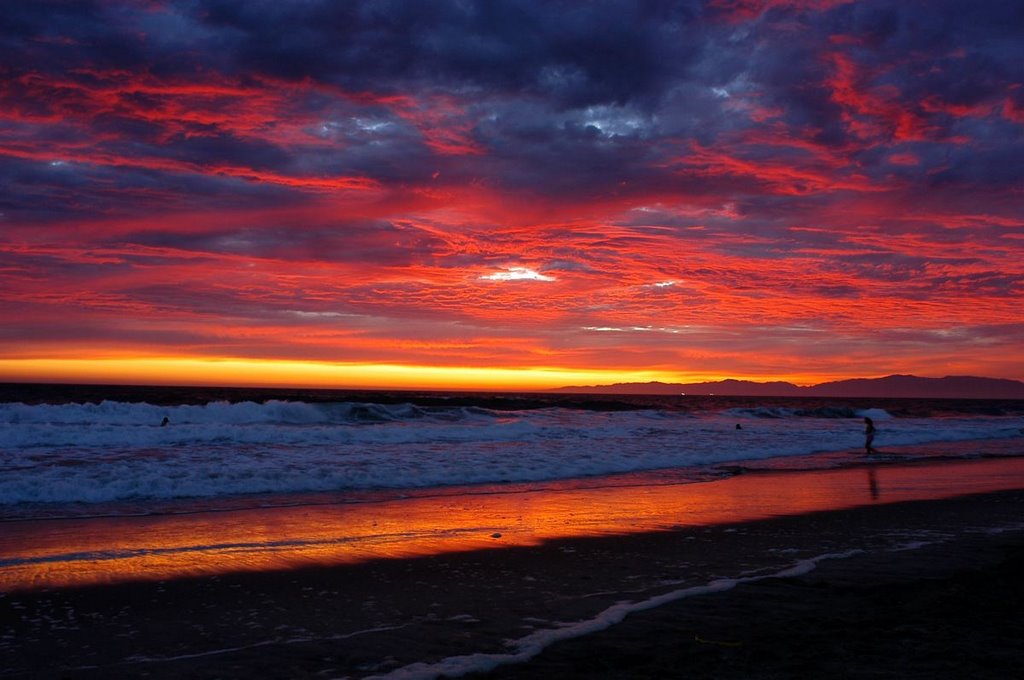 Hermosa beach by Christophe Michot