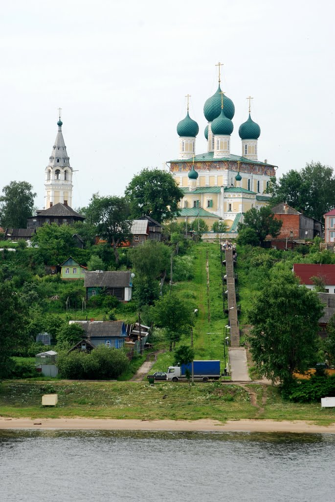 Russian Church, Volga by school_1106