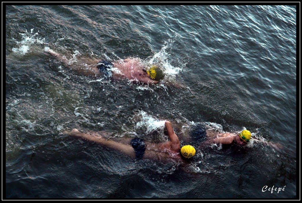 Natación. III travesía a nado del río Carrión by Cefepé Pallantia