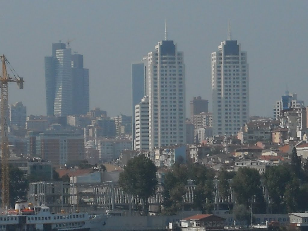 Financial district Istanbul Europe by fersonia