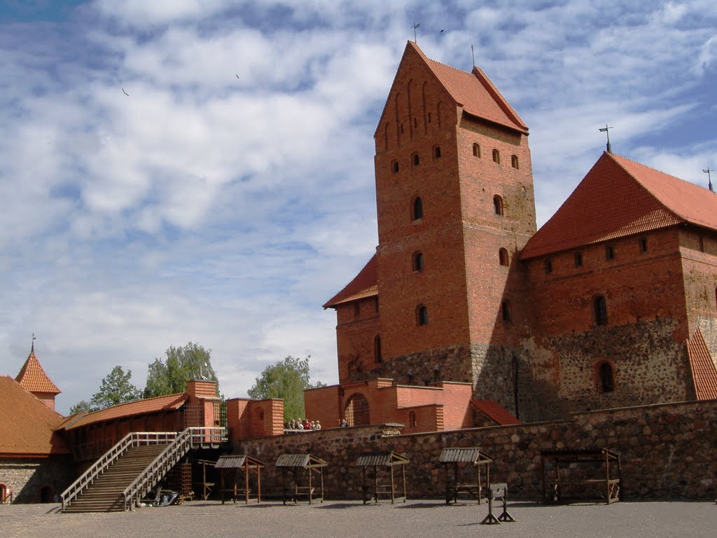 Trakai Island Castle by Angelo Mazzoli