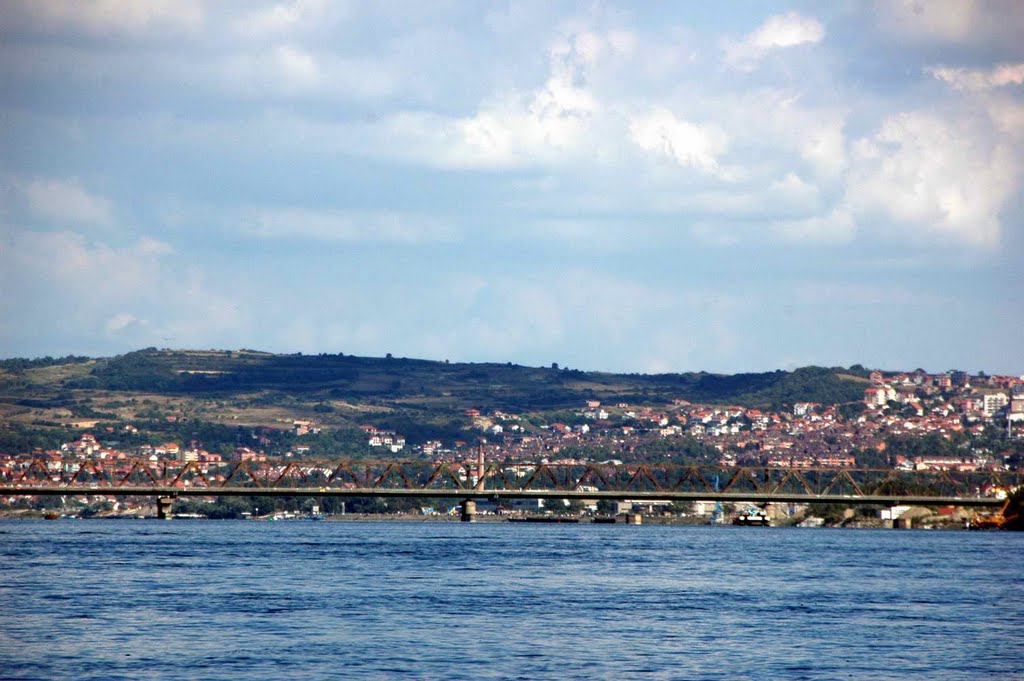 Pančevački most - Karaburma i Višnjica by Teča sa Dunava