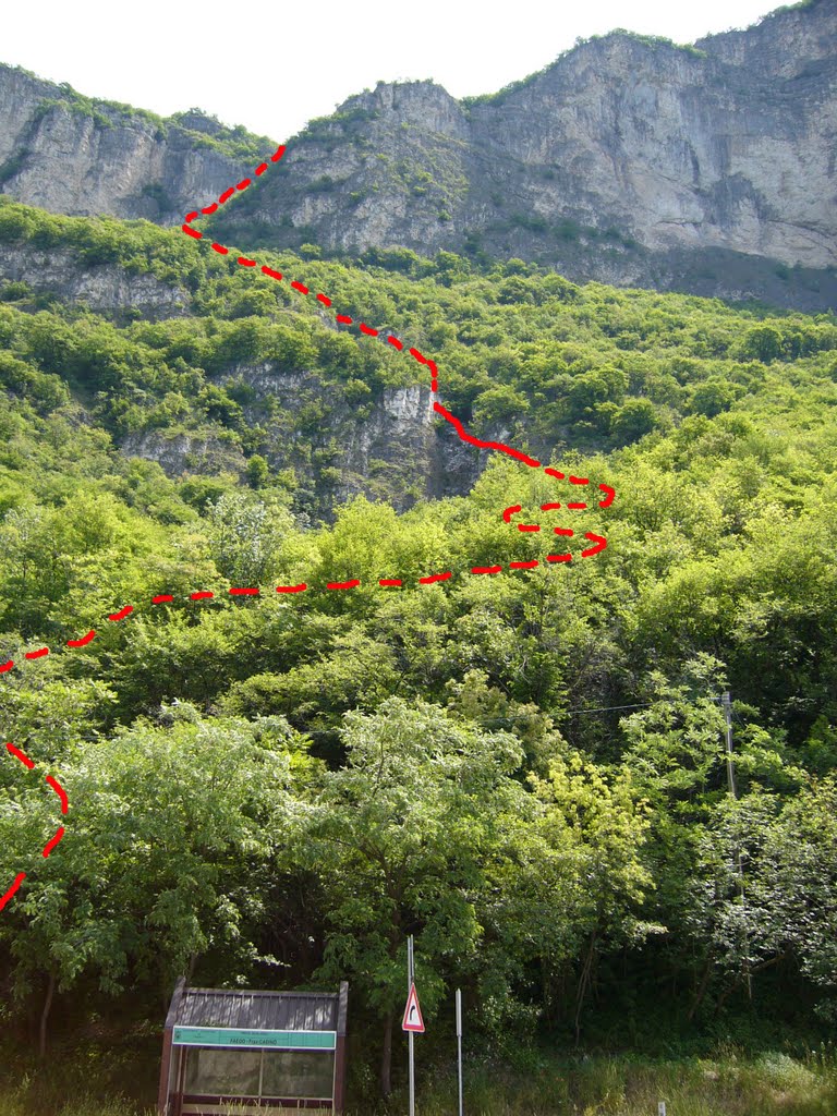 Percorso ferrata del Rio Secco by Claudio Schreiber