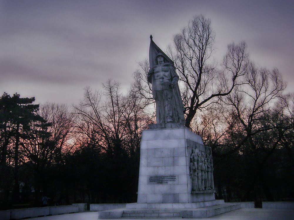 Statue in Central Park by Flavius Danciu