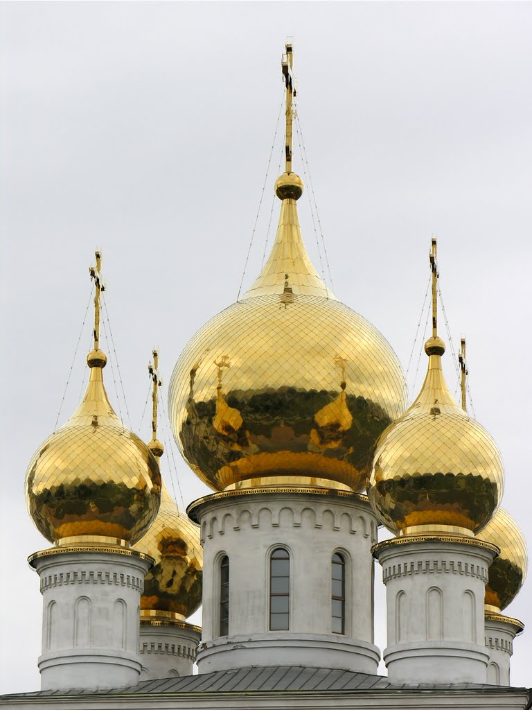 Domes of cathedral of Transfiguration of Jesus by IPAAT