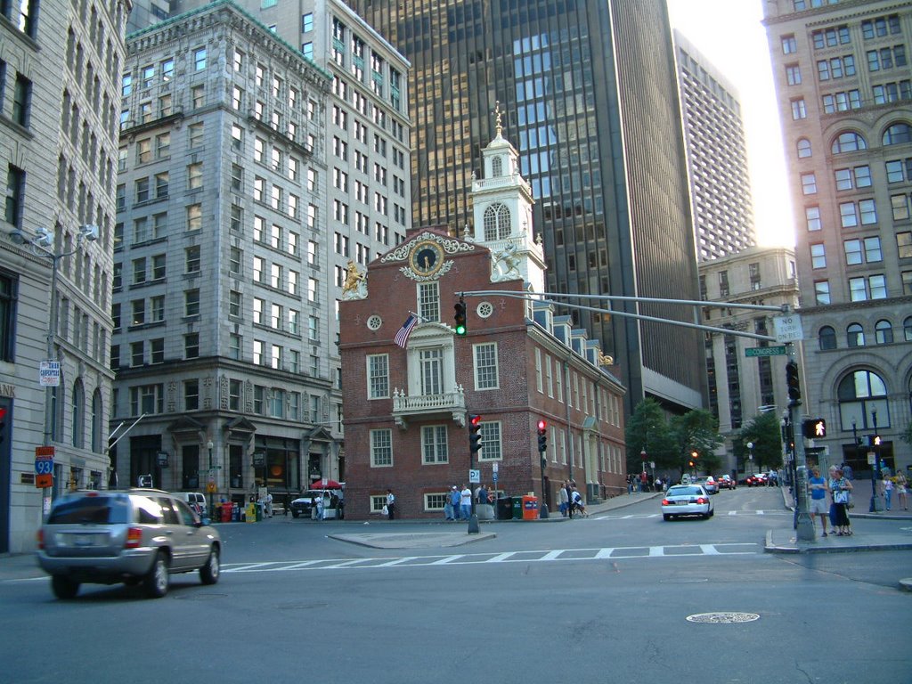 Old State House Boston Massacre Site by geotone