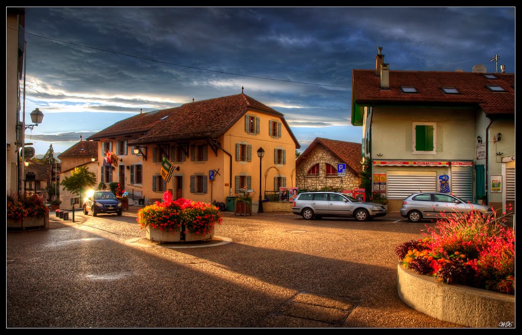 Veyrier, Place de l'Église by wx