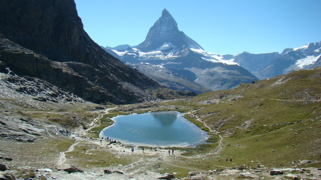 Riffelsee mit Matterhorn, Schweiz by soeben