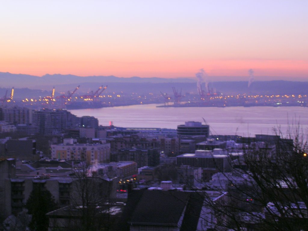 Elliot Bay December sunrise by brandonrwilson