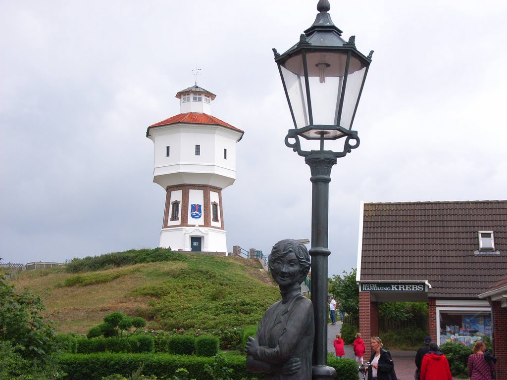 Lale Andersen + Wasserturm, Langeoog by Walter Brunner