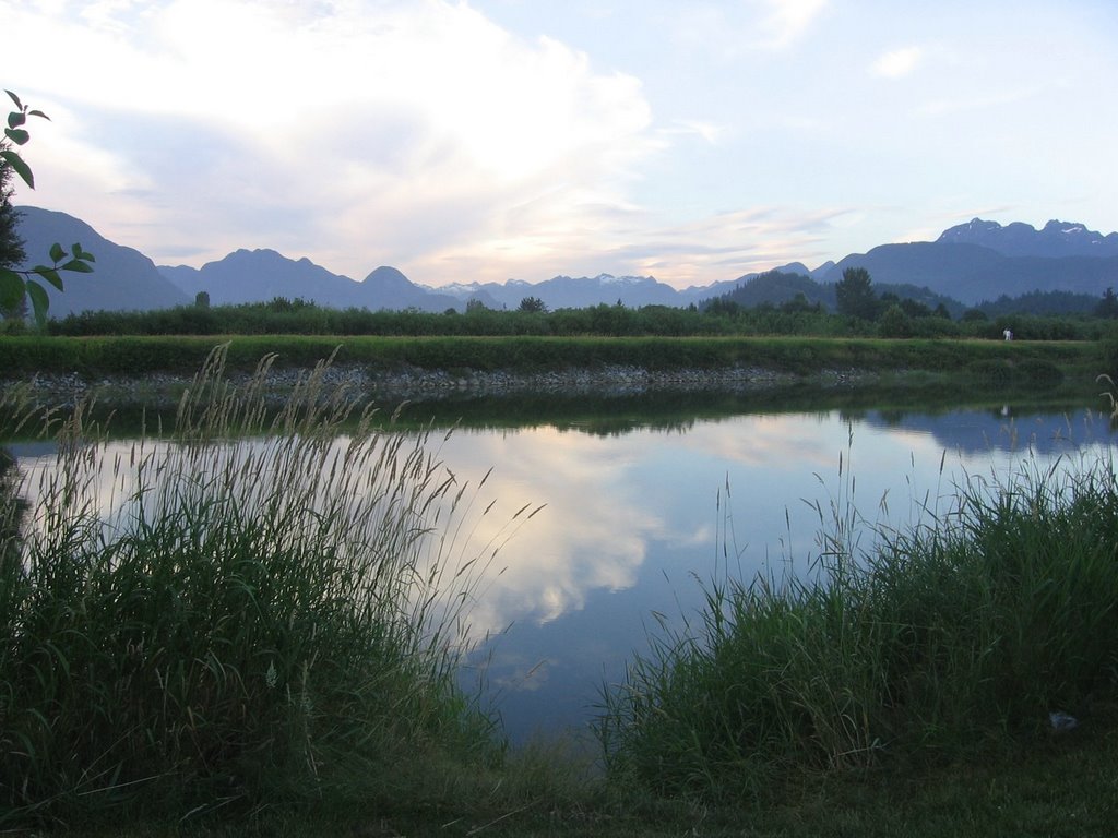 Allouette River Pitt Meadows by Alex Lashkov