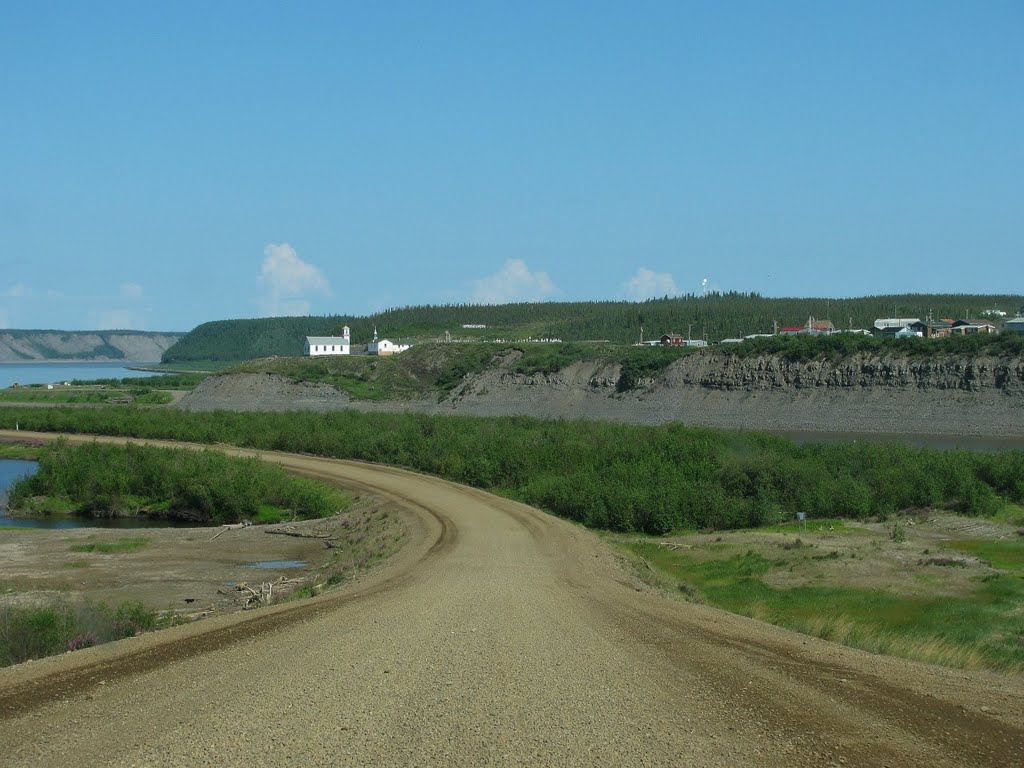 Tsiigehtchic, NT X0E, Canada by deanstucker